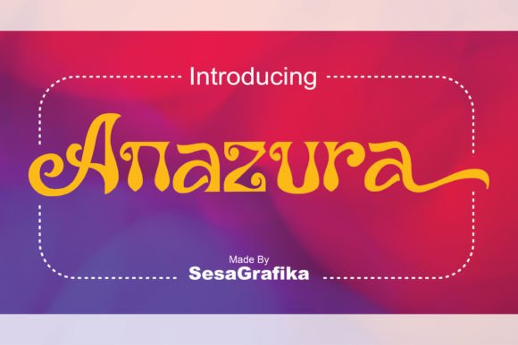Anazura: A Vintage Script Font for Editorial Charm