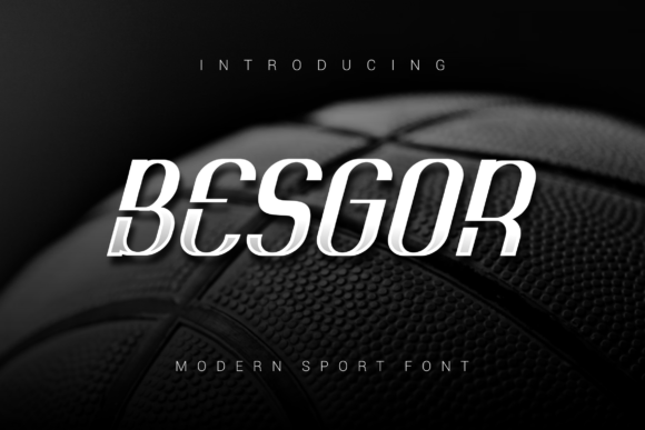 Besgor: A Bold, Confident Display Font