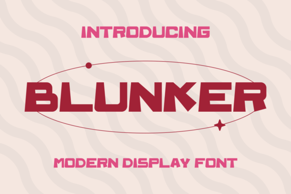 Blunker: A Bold, Unapologetic Display Font
