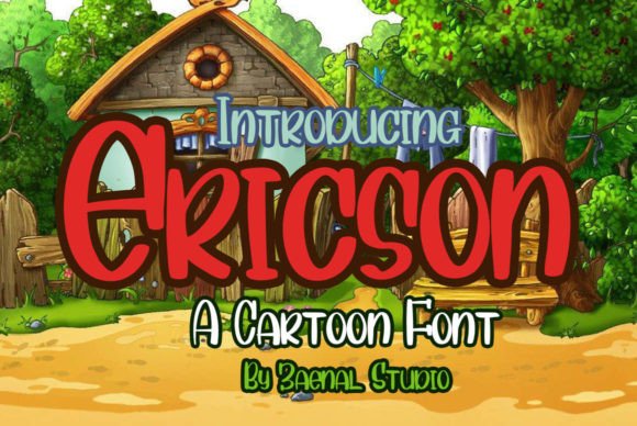 Ericson: A Display Font with Quiet Character