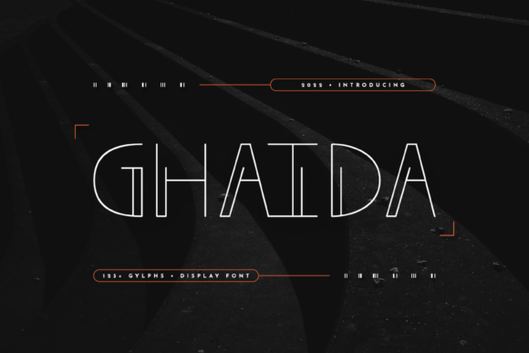 Ghaida: A Display Font That Makes Your Brand Feel Human