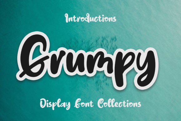 Grumpy: A Playful Handwritten Display Font That Builds Brand Charm