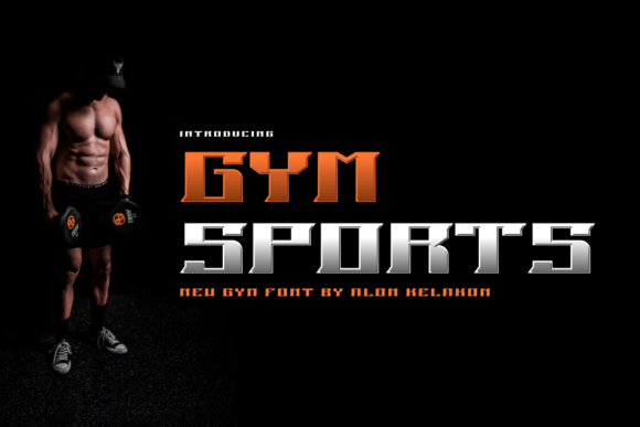 Gym Sports: A Display Font That Elevates Real Business Branding