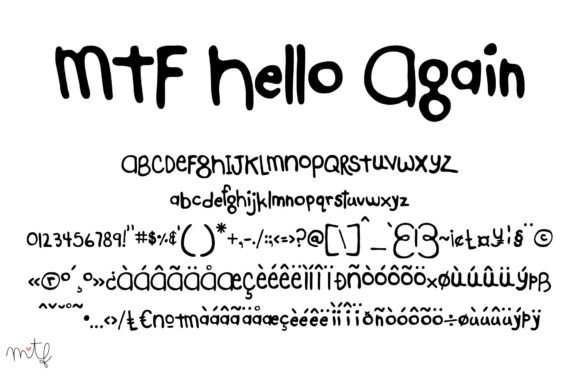 Hello Again Font: A Display Typeface That Stands Out—Without Screaming