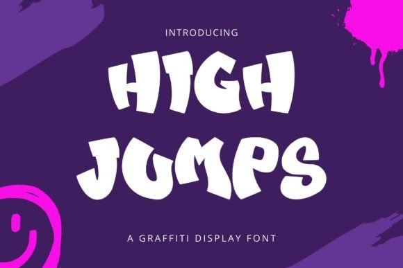 High Jumps: A Display Font That Screams Energy—Without Screaming