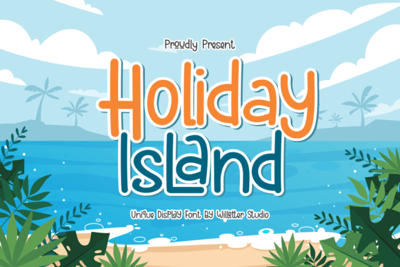 Holiday Island: A Handwritten Display Font with Editorial Warmth