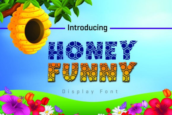 Honey Funny: A Display Font That Stops Scrollers