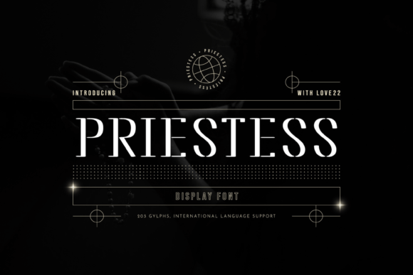 Priestess: A Modern Display Font That Elevates Digital Branding
