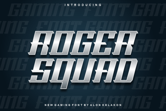 Roger Squad: A Display Font That Makes Your Handmade Goods Shine