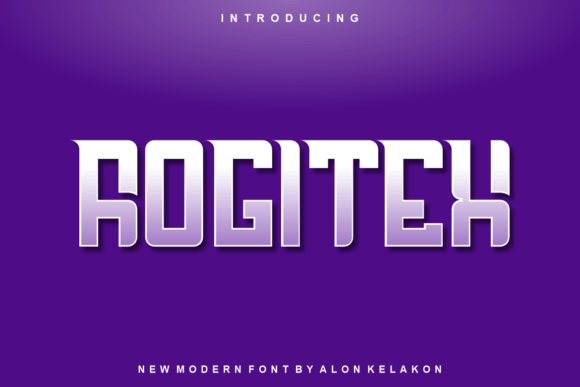 Rogitex: A Modern Display Font That Elevates Digital Branding