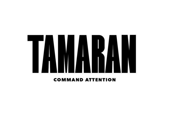 Tamaran: A Bold Display Font for Scroll-Stopping Marketing