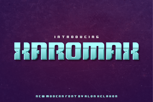 Xaromax: A Modern Display Font That Elevates Digital Branding