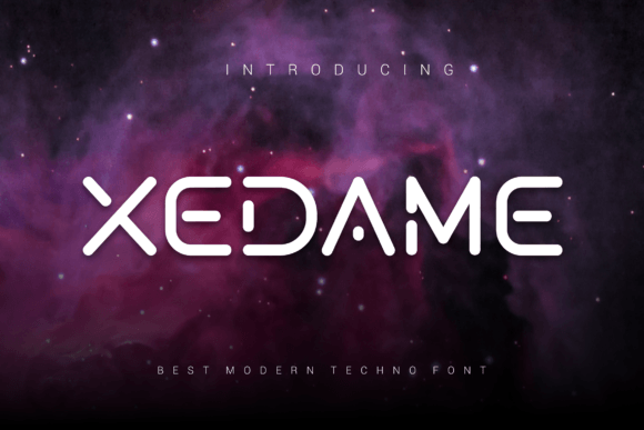 Xedame: A Display Font That Makes Your Campaign Stand Out